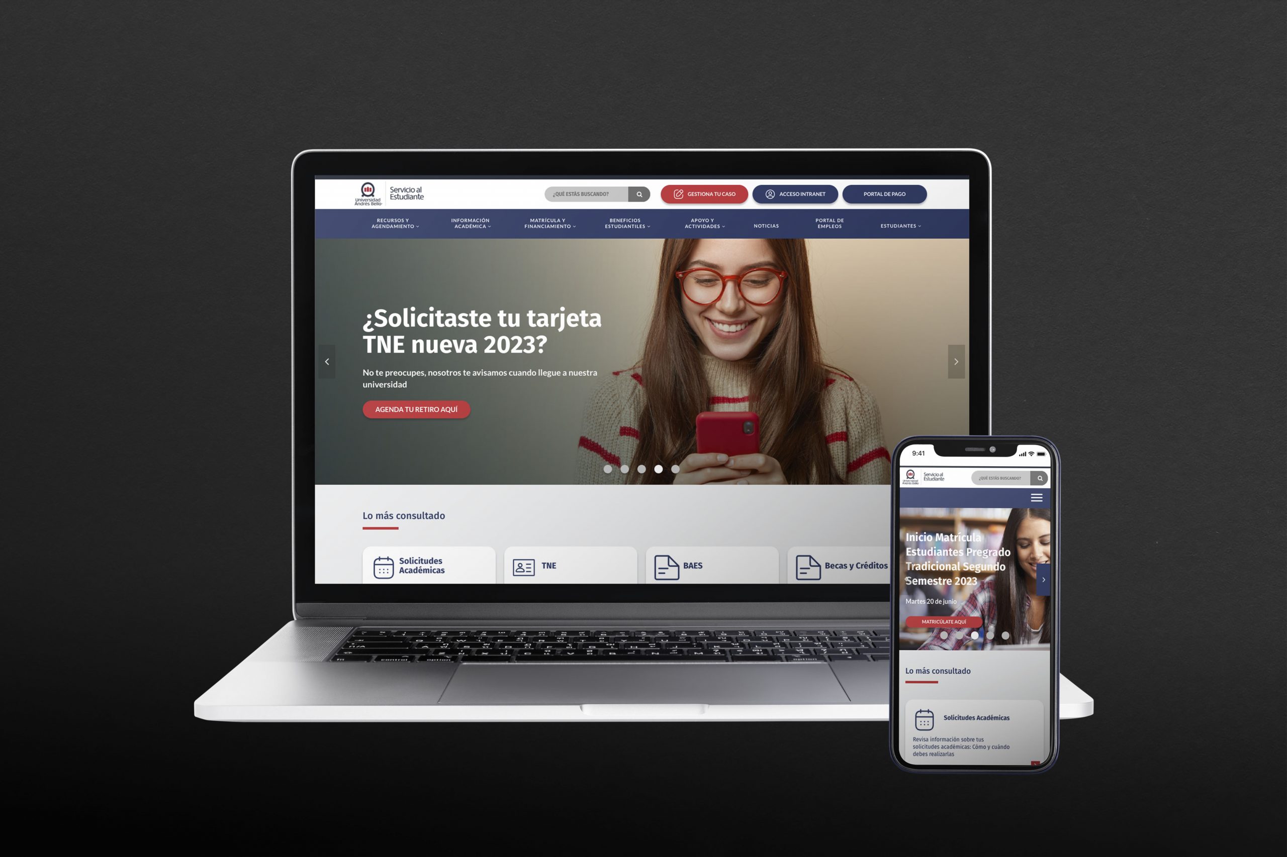 Servicio al estudiante UNAB